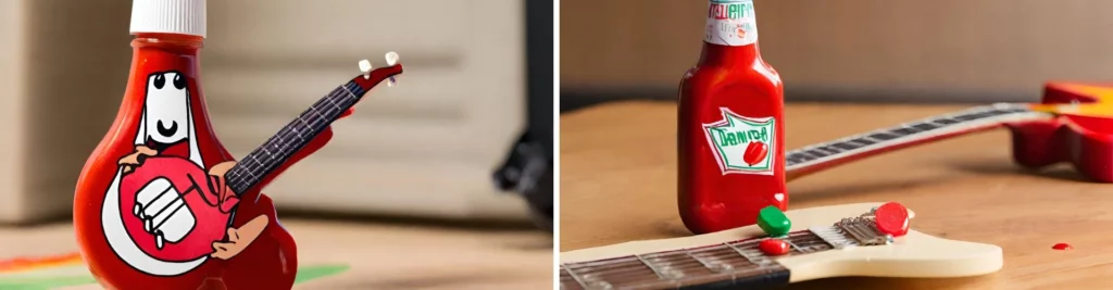 ketchup, like a restless explorer